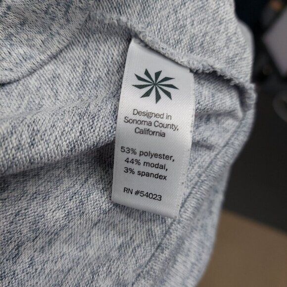 Athleta Heather Gray Open Cardigan Hoodie - Picture 4 of 4